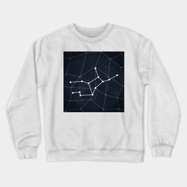 Virgo Constellation Crewneck Sweatshirt by RAADesigns